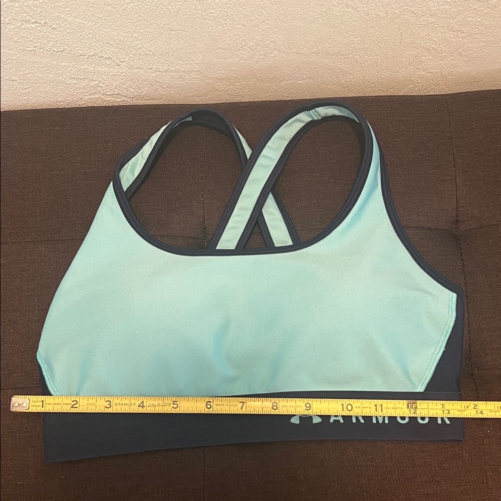 #1220+Under Armour Women's Light Blue Sports Bra - Picture 4 of 5